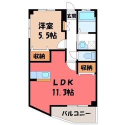 エスペランサミナミの物件間取画像